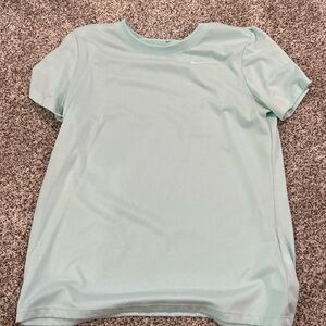 Nike dri-fit shirt light blue
